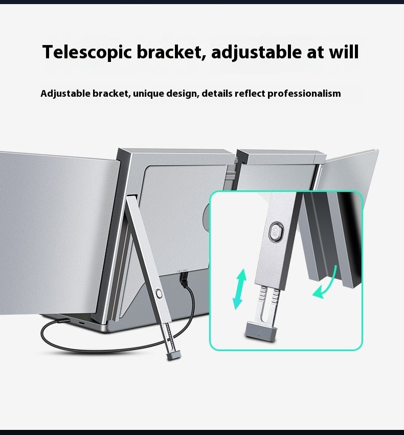 Portable Multi-Screen Laptop Display
