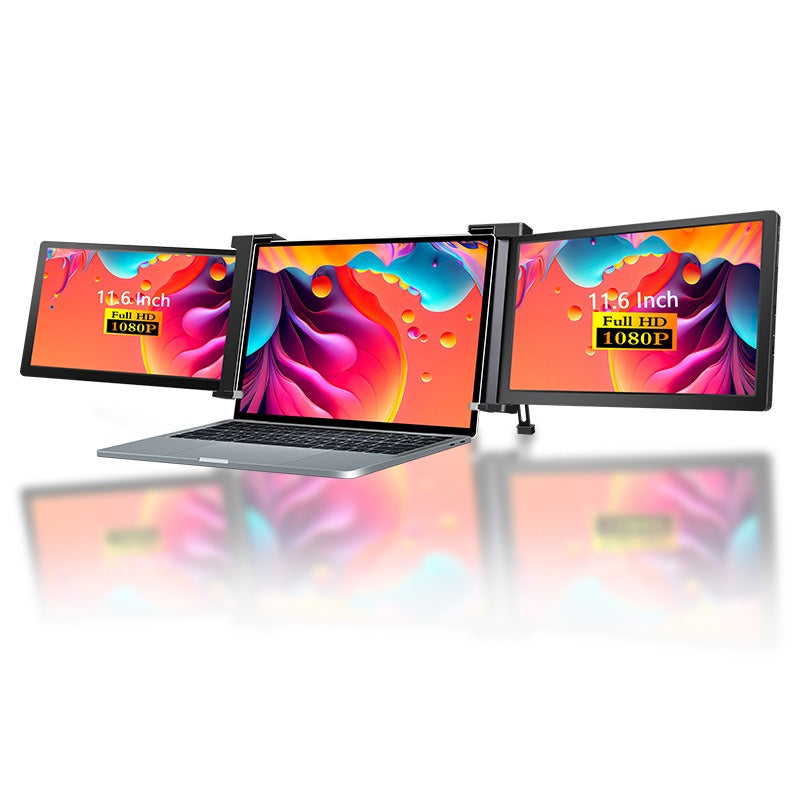 Portable Multi-Screen Laptop Display