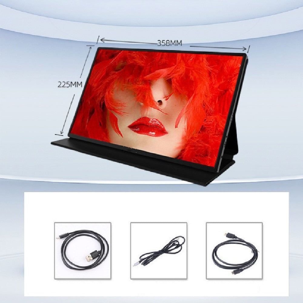 15.6" Ultra-Thin Metal Portable Monitor