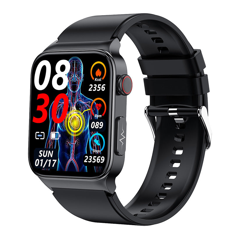 E500 Health Smartwatch — ECG, PPG & Blood Oxygen