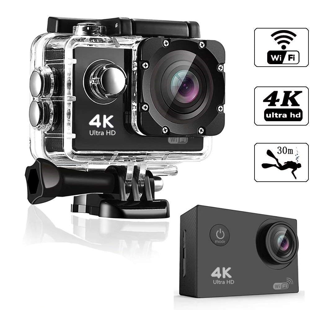 4K Wireless Sports Action Camera — Waterproof