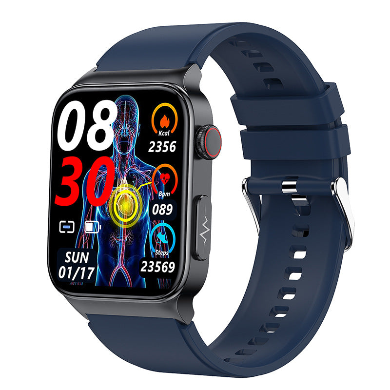 E500 Health Smartwatch — ECG, PPG & Blood Oxygen