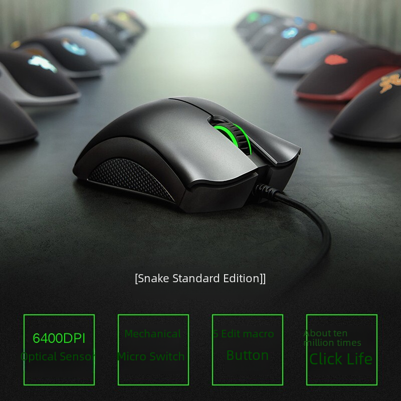 Razer Viper Wired Gaming Mouse — 6400 DPI