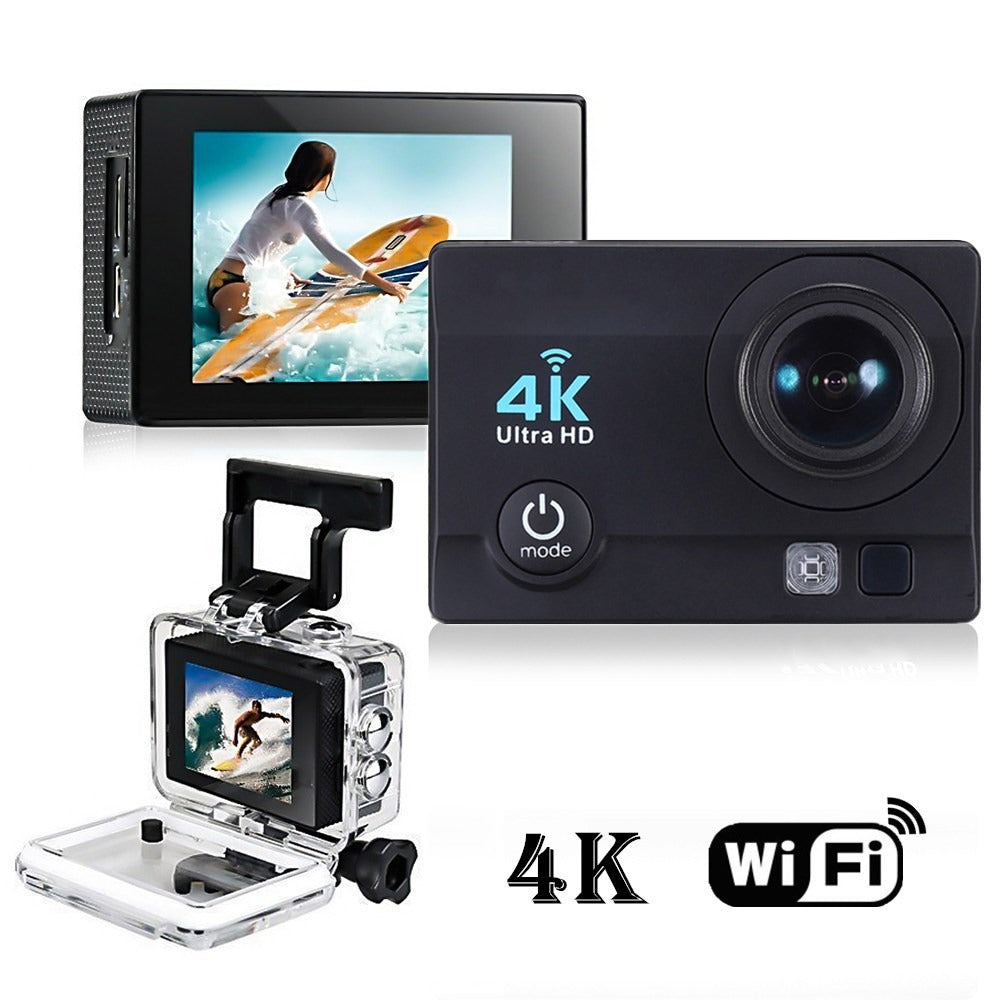 4K Wireless Sports Action Camera — Waterproof