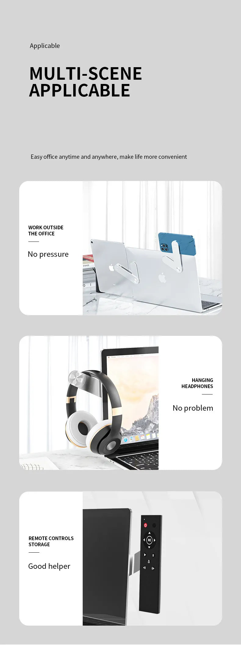 Magnetic Laptop Phone Mount