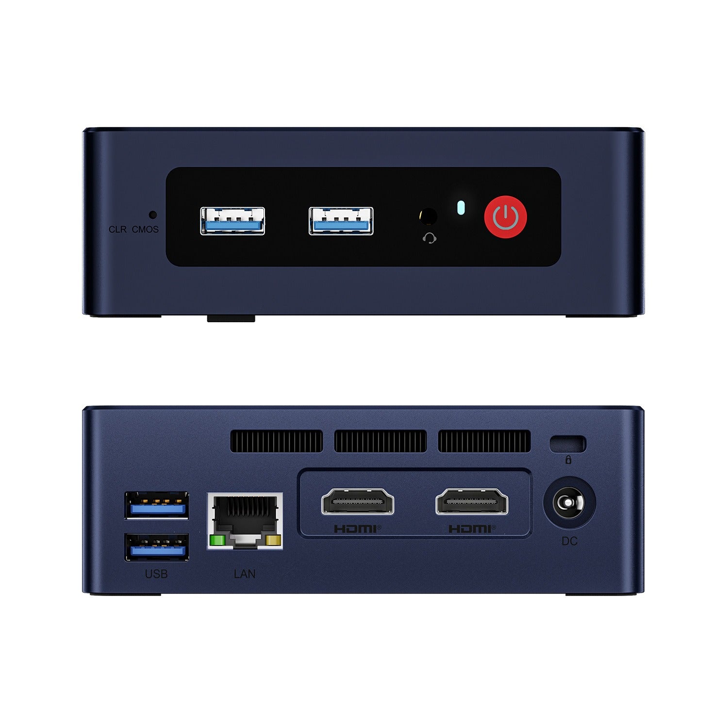 Mini Desktop PC — 16GB RAM, 500GB, Intel UHD