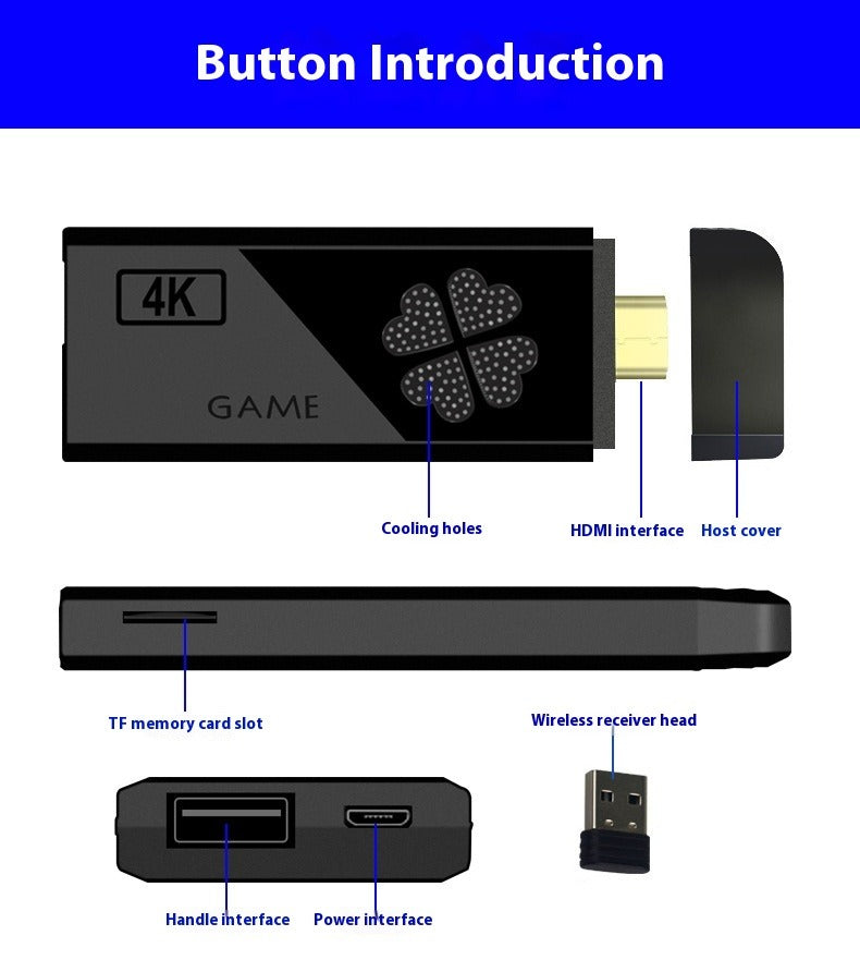 Dual-Screen HD Arcade Gaming Console